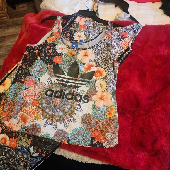 Adidas x farm Rio Jardim Agharta Firebird 5 peice collection - Picture 12 of 16